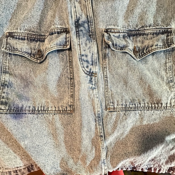 Gitano vintage 80’s jean jacket denim coat duster Women’s Pre-owned | LL1 - Picture 4 of 8